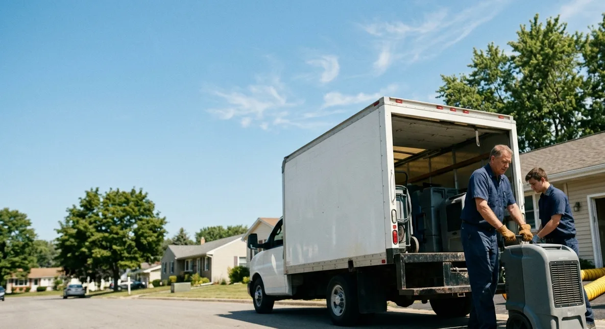 Water Damage Cleanup in Sheridan, TX near me
